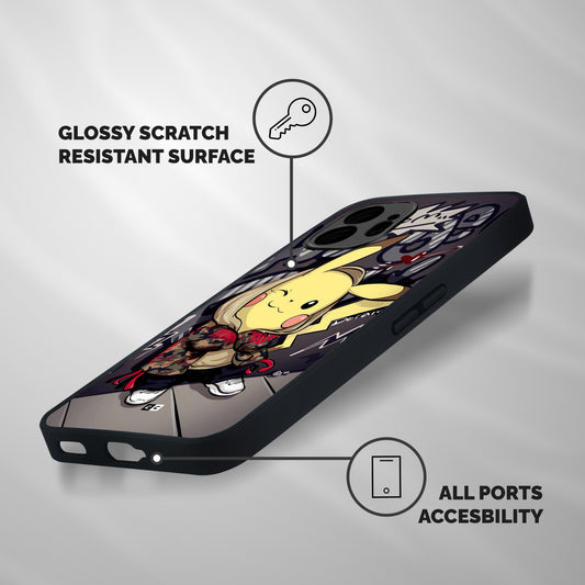 Boom Fun Shockproof Hybrid Protection (Metal + TPU) Back Case Cover