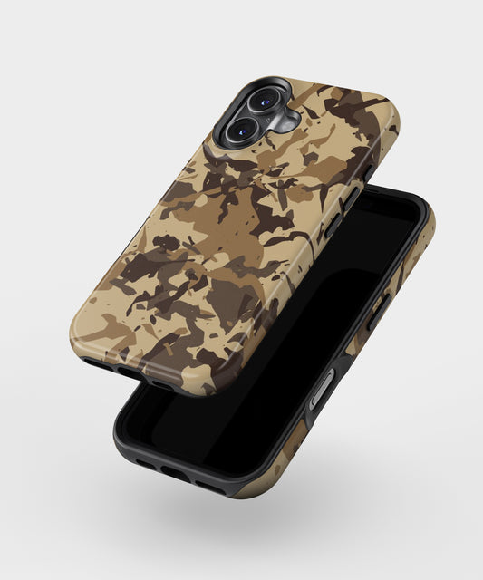 Brown Camouflage Army MagSafe Bumper Case