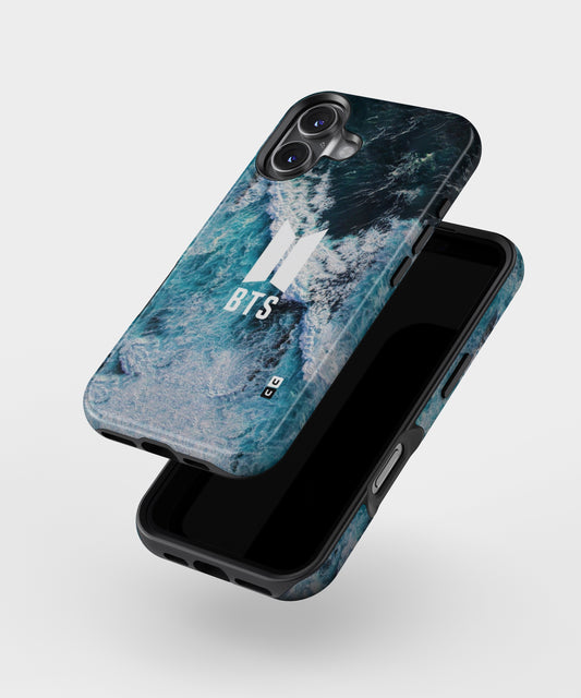 Bts Ocean Waves MagSafe Bumper Case