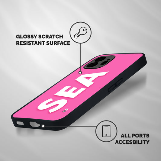 Bubble Sea Shockproof Hybrid Protection (Metal + TPU) Back Case Cover
