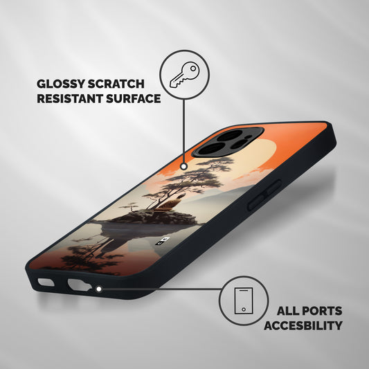 Buddha Nature Shockproof Hybrid Protection (Metal + TPU) Back Case Cover
