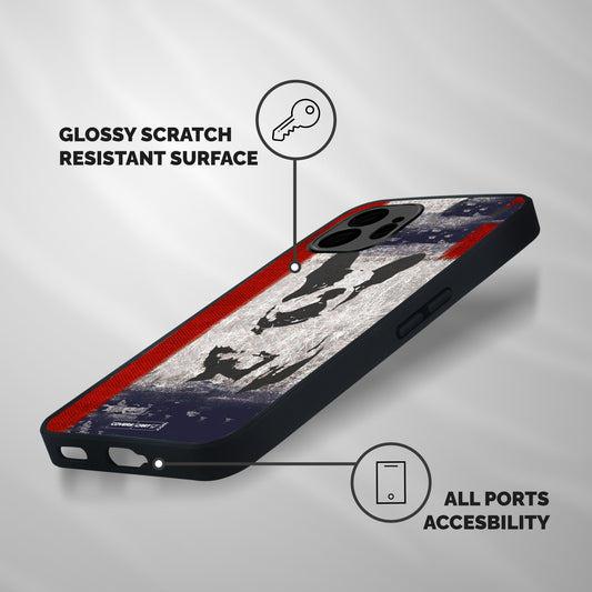 Bull Dog Shockproof Hybrid Protection (Metal + TPU) Back Case Cover