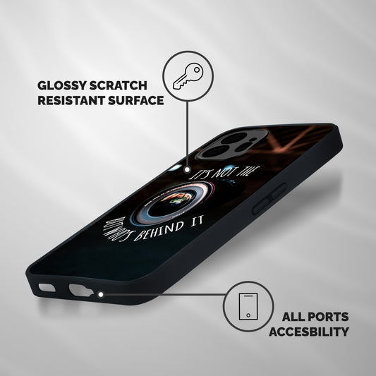 Camera Quote Shockproof Hybrid Protection (Metal + TPU) Back Case Cover