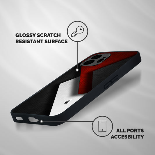Classic Shades Design Shockproof Hybrid Protection (Metal + TPU) Back Case Cover