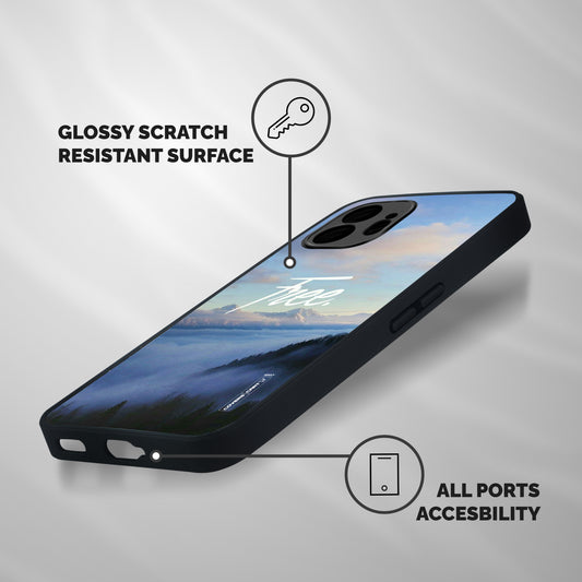 Cloudy Free Shockproof Hybrid Protection (Metal + TPU) Back Case Cover