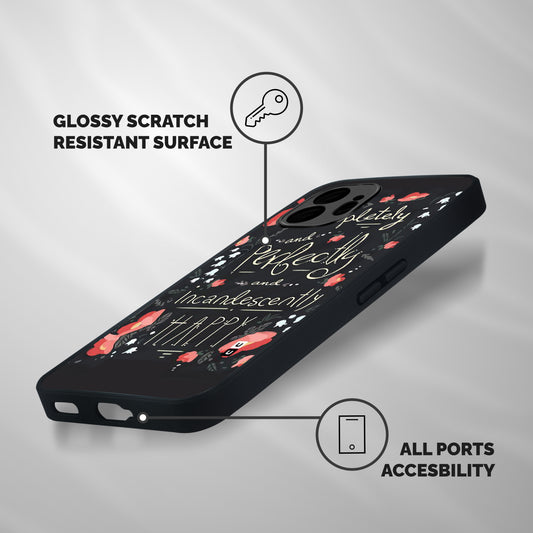 Completely Happy Shockproof Hybrid Protection (Metal + TPU) Back Case Cover