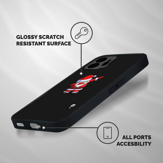 Cool Santa Dab Shockproof Hybrid Protection (Metal + TPU) Back Case Cover