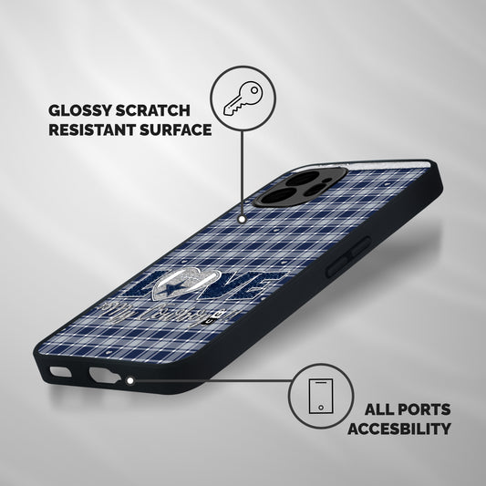 Cowboy Love Shockproof Hybrid Protection (Metal + TPU) Back Case Cover