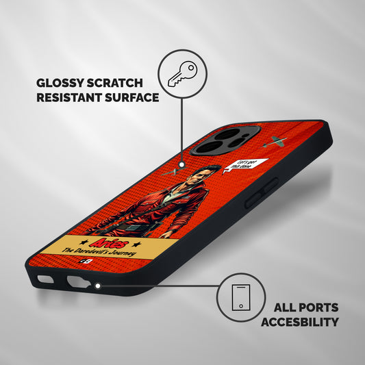 Daredevil Aries Shockproof Hybrid Protection (Metal + TPU) Back Case Cover