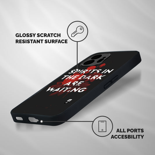 Dark Spirits Shockproof Hybrid Protection (Metal + TPU) Back Case Cover