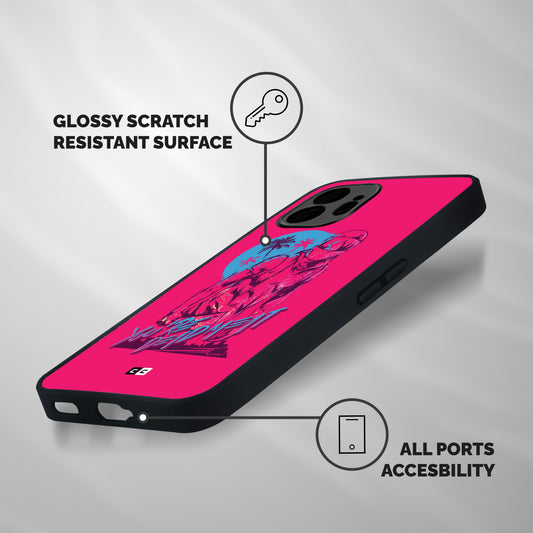 Dead Meat Shockproof Hybrid Protection (Metal + TPU) Back Case Cover