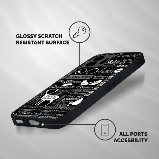 Deer Key Spell Shockproof Hybrid Protection (Metal + TPU) Back Case Cover