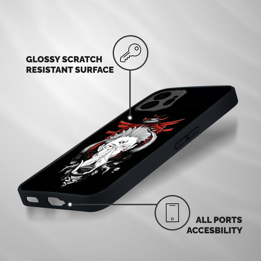 Demon King Sukuna Shockproof Hybrid Protection (Metal + TPU) Back Case Cover