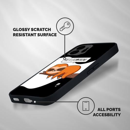Do It Tommorow Shockproof Hybrid Protection (Metal + TPU) Back Case Cover