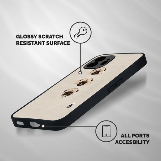 Doggo Moods Shockproof Hybrid Protection (Metal + TPU) Back Case Cover