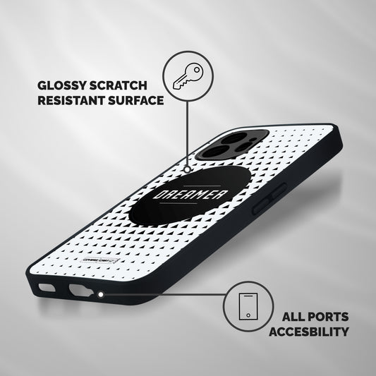 Dreamer Minimalist Shockproof Hybrid Protection (Metal + TPU) Back Case Cover