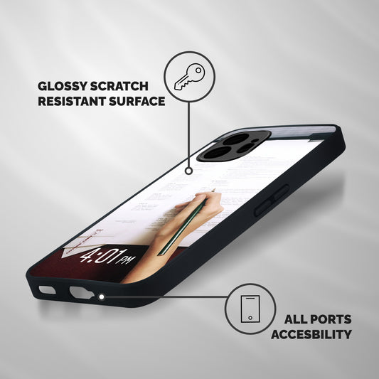 Exam Time Blues Shockproof Hybrid Protection (Metal + TPU) Back Case Cover