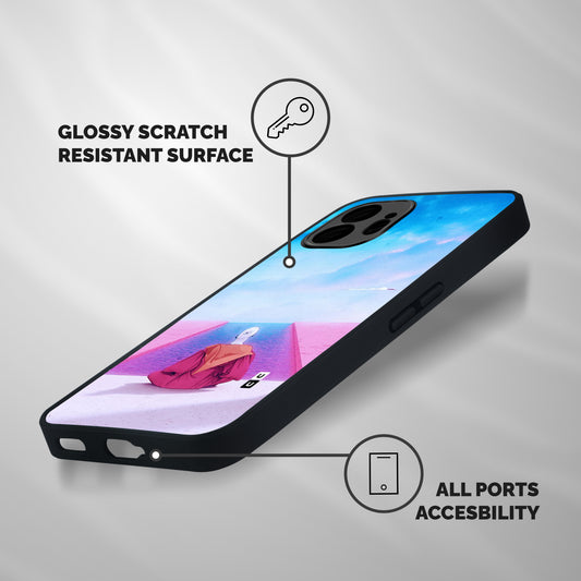 Eye Art Shockproof Hybrid Protection (Metal + TPU) Back Case Cover