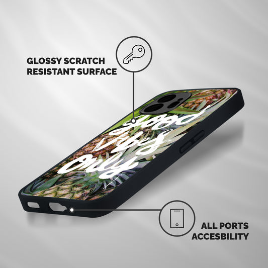 Forest Vibes Shockproof Hybrid Protection (Metal + TPU) Back Case Cover