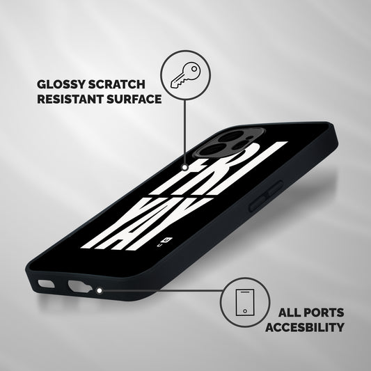 Fri Yay Shockproof Hybrid Protection (Metal + TPU) Back Case Cover