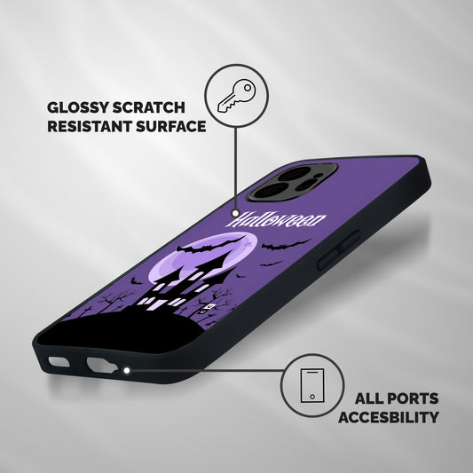 Fun Halloween Shockproof Hybrid Protection (Metal + TPU) Back Case Cover