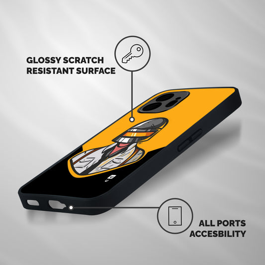 Game Lover Shockproof Hybrid Protection (Metal + TPU) Back Case Cover