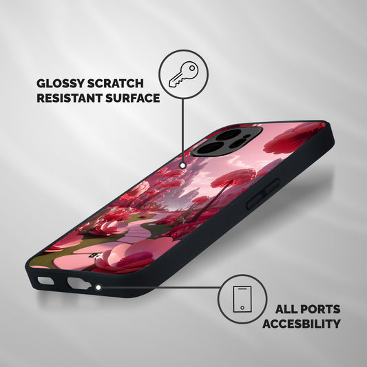 Garden Of Love Shockproof Hybrid Protection (Metal + TPU) Back Case Cover