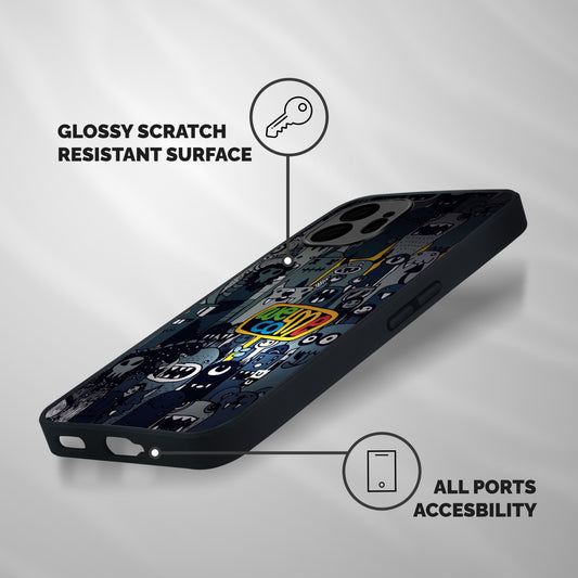 Ghost Welcome Shockproof Hybrid Protection (Metal + TPU) Back Case Cover