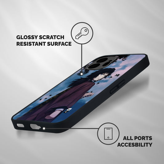 Giyu Tomioka Waiting Shockproof Hybrid Protection (Metal + TPU) Back Case Cover
