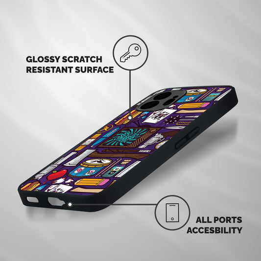 Go To Sleep Shockproof Hybrid Protection (Metal + TPU) Back Case Cover