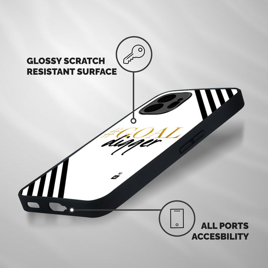 Goal Digger Shockproof Hybrid Protection (Metal + TPU) Back Case Cover
