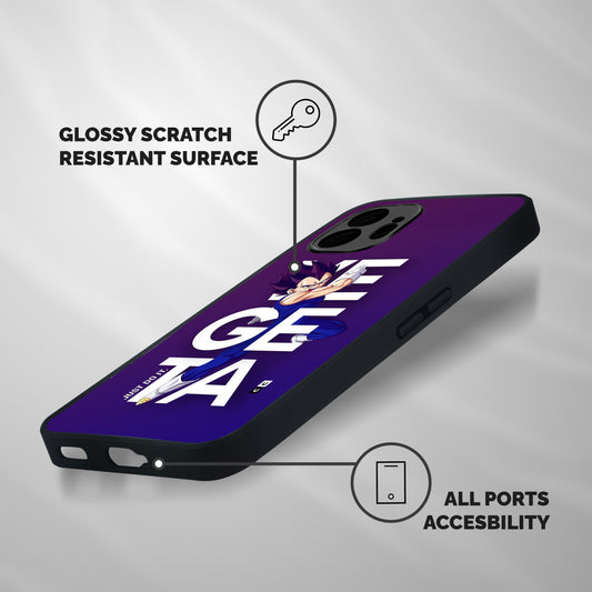 Gogeta Stance Typo Shockproof Hybrid Protection (Metal + TPU) Back Case Cover