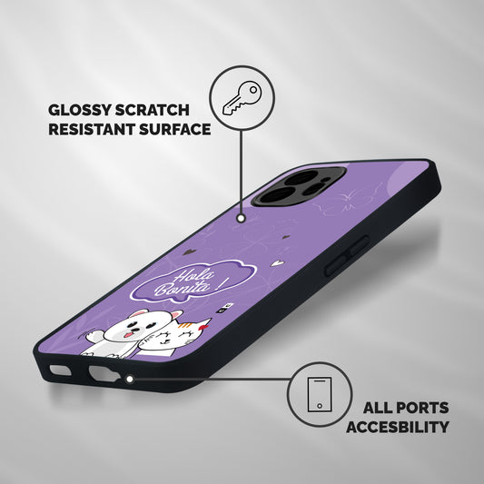 Hola Bonita Shockproof Hybrid Protection (Metal + TPU) Back Case Cover