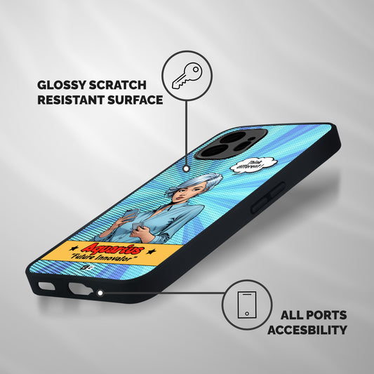 Innovative Aquarius Shockproof Hybrid Protection (Metal + TPU) Back Case Cover