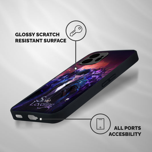 Jinwoo With Knights Shockproof Hybrid Protection (Metal + TPU) Back Case Cover