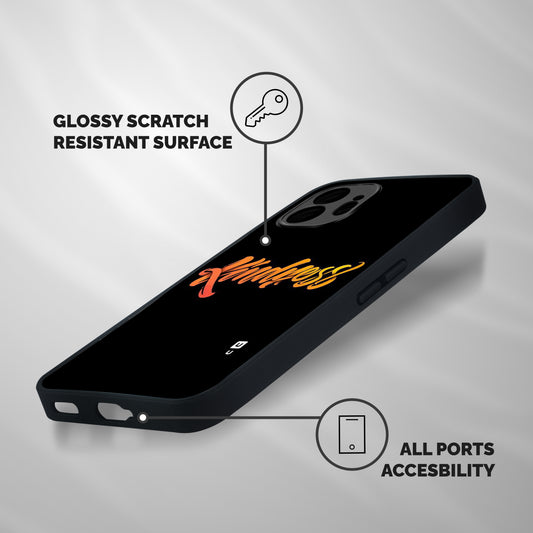 Kindness Shockproof Hybrid Protection (Metal + TPU) Back Case Cover