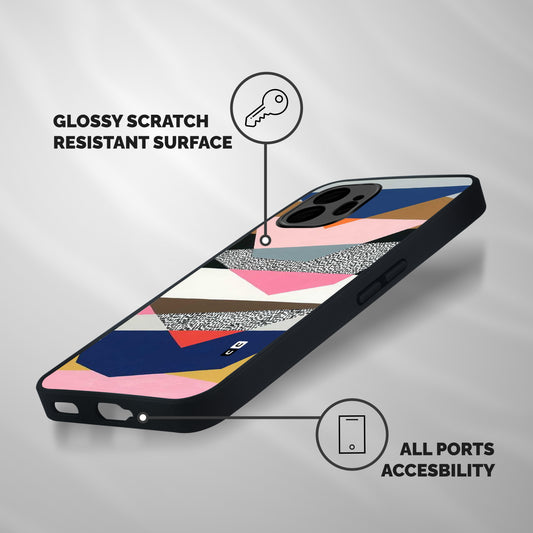 Lethal Abstract Shockproof Hybrid Protection (Metal + TPU) Back Case Cover