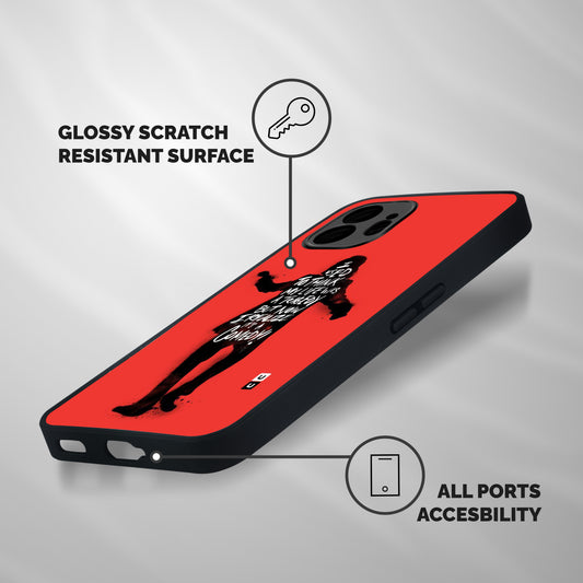 Life Tragedy Comedy Shockproof Hybrid Protection (Metal + TPU) Back Case Cover