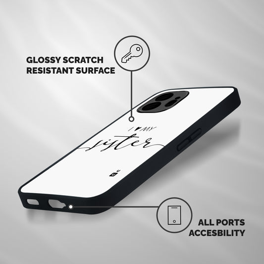 Love My Sister Shockproof Hybrid Protection (Metal + TPU) Back Case Cover