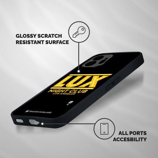 Lucifer Club Los Angeles Shockproof Hybrid Protection (Metal + TPU) Back Case Cover