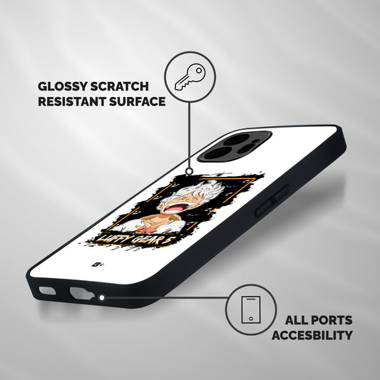 Luffy Gear 5 Shockproof Hybrid Protection (Metal + TPU) Back Case Cover