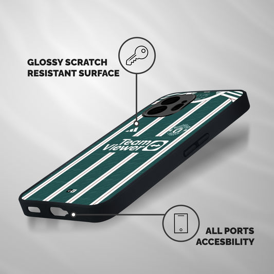 Manchester Team jersey Shockproof Hybrid Protection (Metal + TPU) Back Case Cover