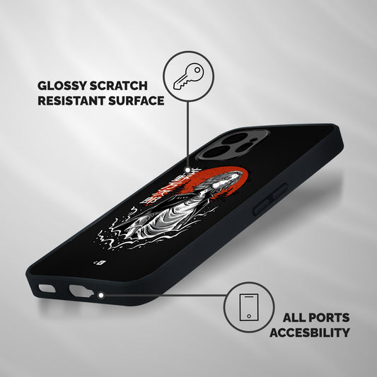Mickey illustration Shockproof Hybrid Protection (Metal + TPU) Back Case Cover
