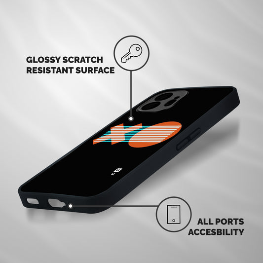 Minimal Art Shockproof Hybrid Protection (Metal + TPU) Back Case Cover