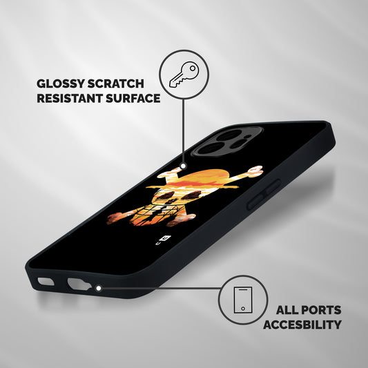 Minimal One Piece Shockproof Hybrid Protection (Metal + TPU) Back Case Cover