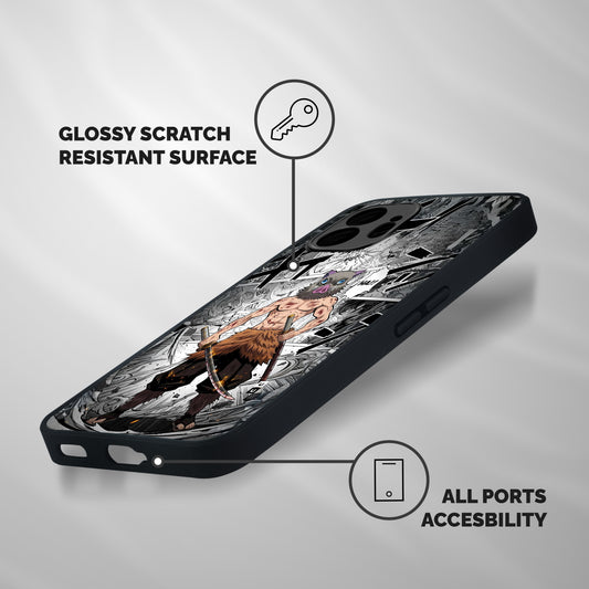 Mountain King Inosuke Shockproof Hybrid Protection (Metal + TPU) Back Case Cover