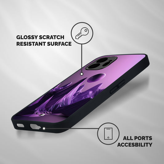 Mystical Landscape Shockproof Hybrid Protection (Metal + TPU) Back Case Cover