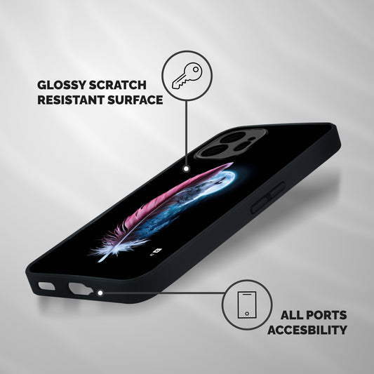 Night Howler Shockproof Hybrid Protection (Metal + TPU) Back Case Cover