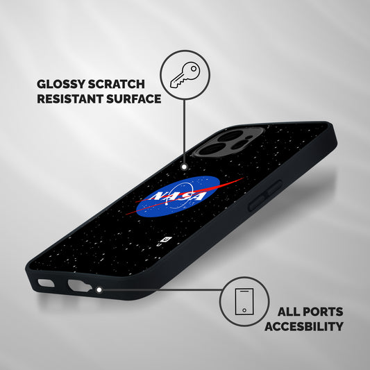 Night Sky NASA Shockproof Hybrid Protection (Metal + TPU) Back Case Cover