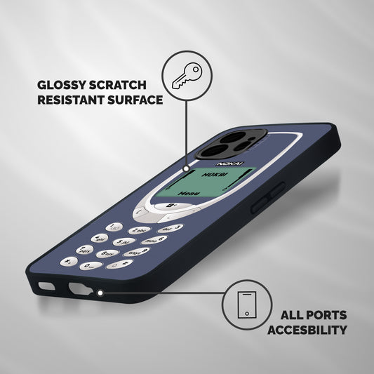 Nokai Classic Shockproof Hybrid Protection (Metal + TPU) Back Case Cover